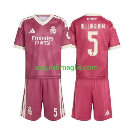 Divisa di Calcio Real Madrid Jude Bellingham 5 Bambino Terza 2026/2027